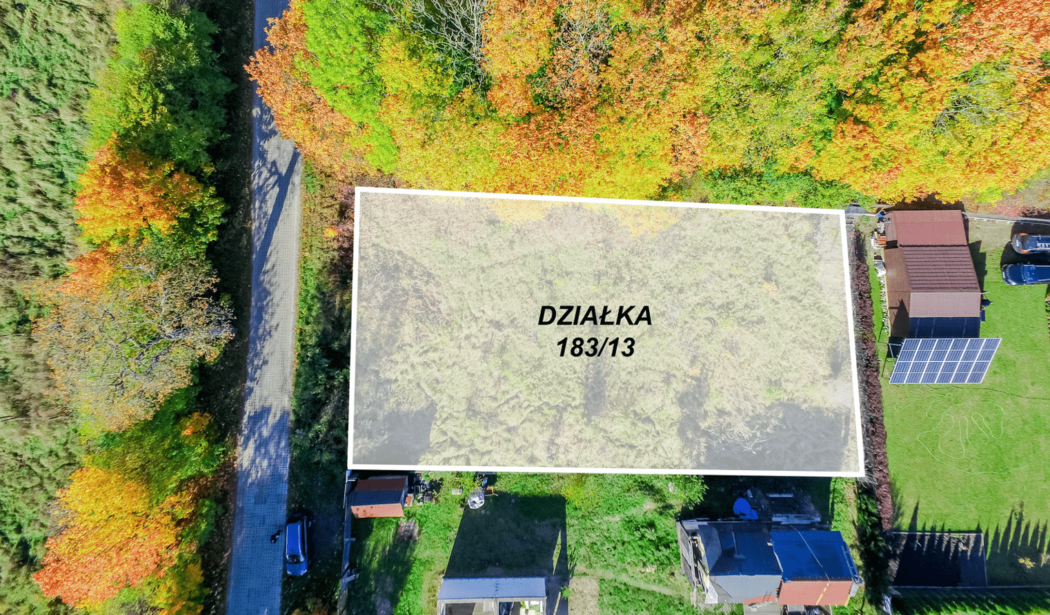 Zdjęcia nieruchomości z drona
